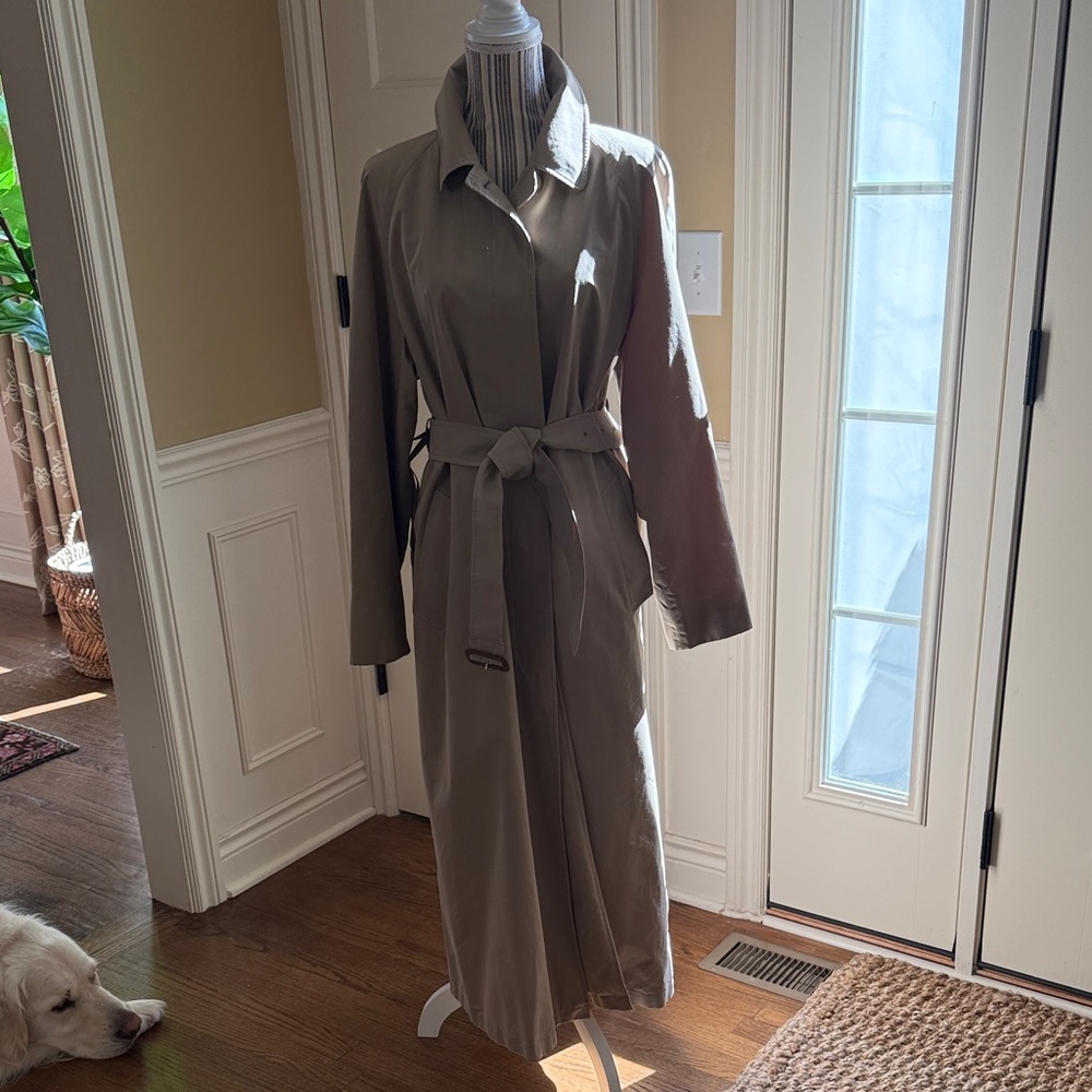 Burberry Tan Trench Coat
